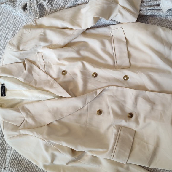 Cream Blazer - Picture 1 of 3